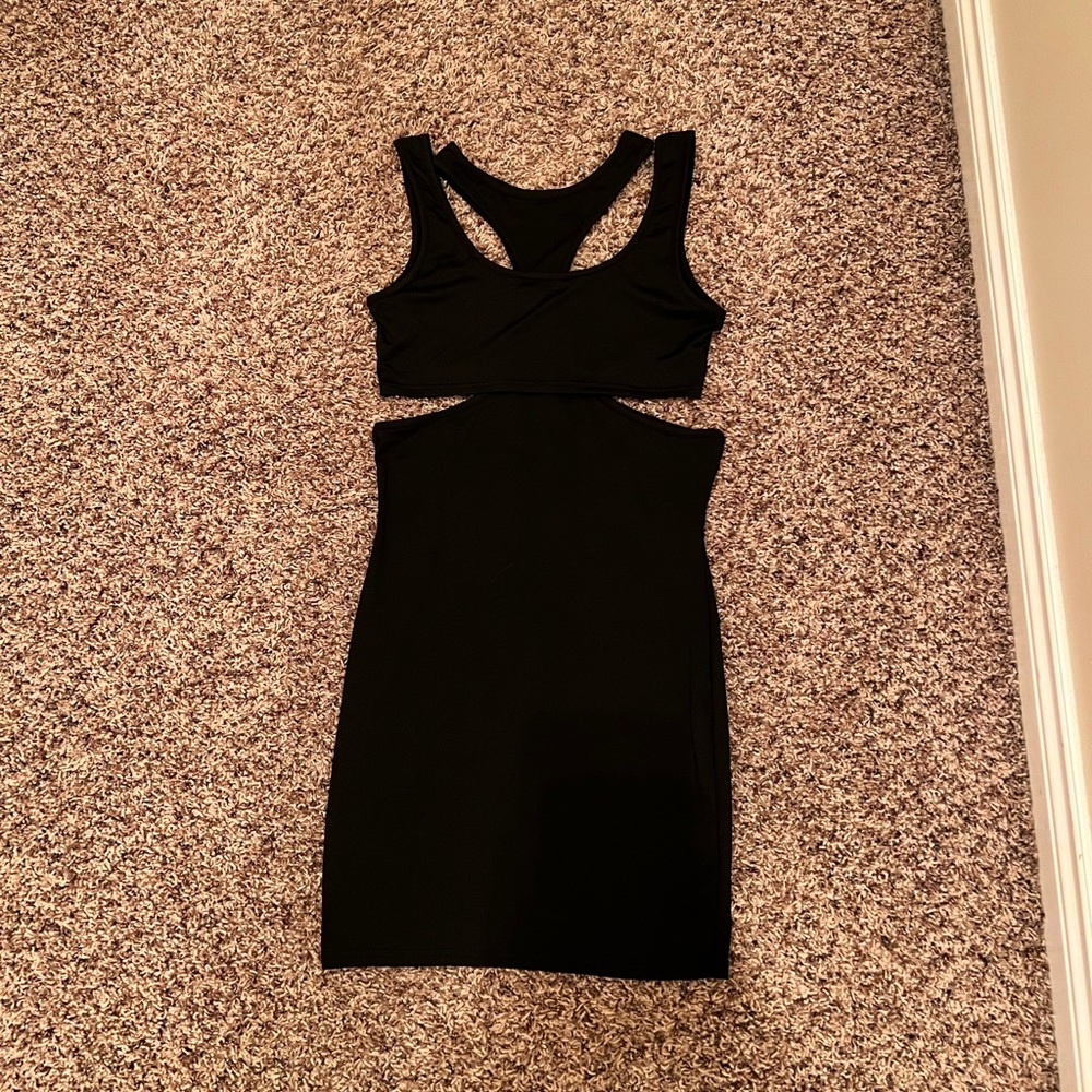 Sexy black dress